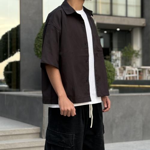 distinct shirt - Black