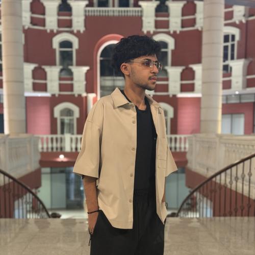 distinct shirt - beige