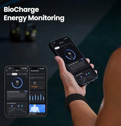 سوار Amazfit helio مع 3 احزمة إضافية منها حزام مخص...