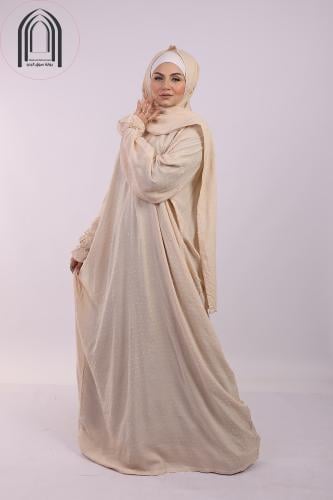 شرشف صلاه سحاب منتش ساده كم فرنسي الطول 155cm