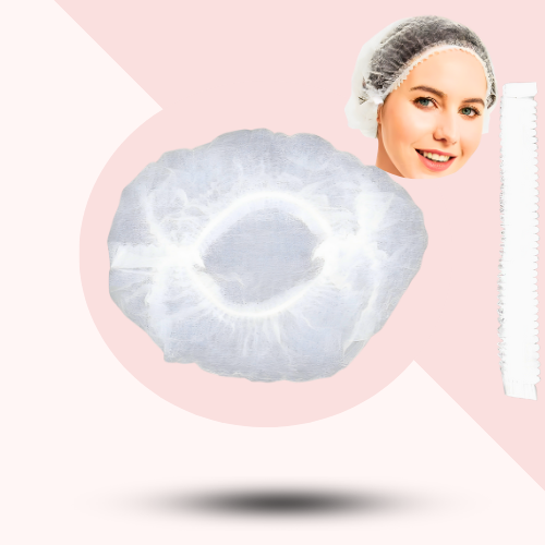 Black medical mesh hair cover