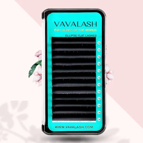 Classic flat eyelashes from Vavalash