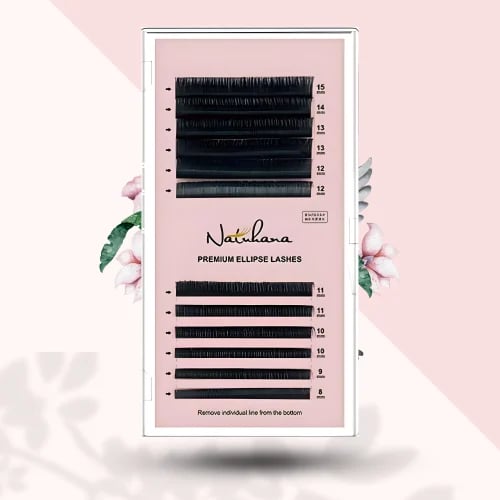Classic flat eyelashes from Natuhana