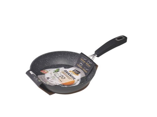 مقلاة المنيوم سهلة الطهي طلاء جرنيت غير لاصق