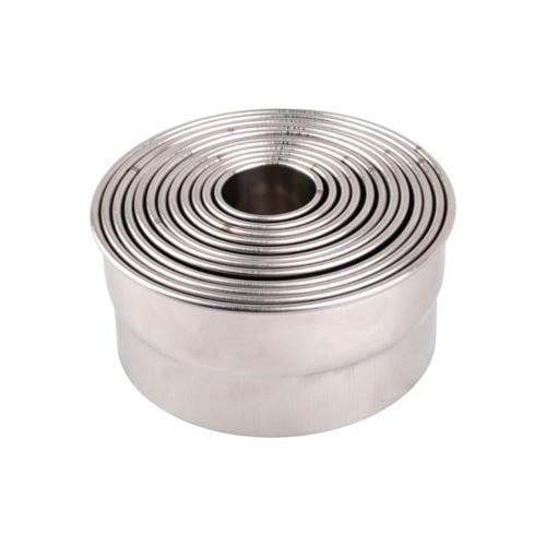 طقم قطاعة عجين استيل 12 قطعه