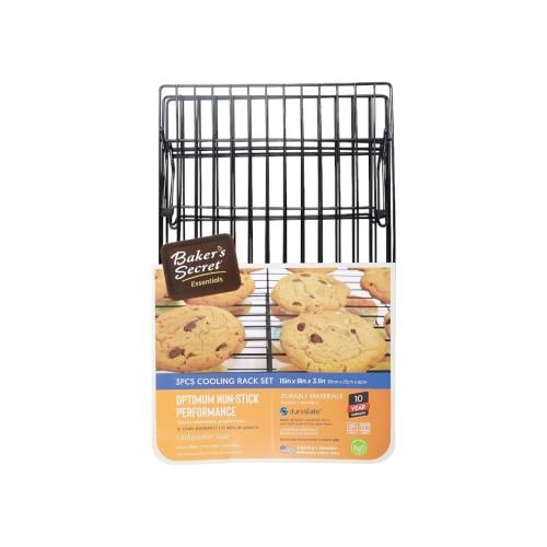 شبك تبريد ثلاثه دور للكوكيز مقاس 40x25x8cm