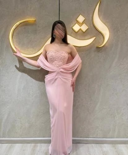 فستان نرال / بريق الخرز ينساب بنعومة على الشيفون