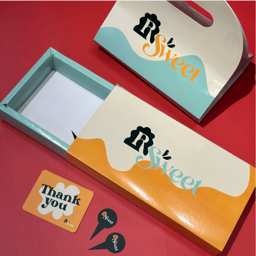 بكج الحلويات ( طباعة كامل الألوان )