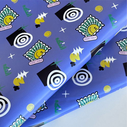 ورق تغليف فاخر (مقاس كبير )