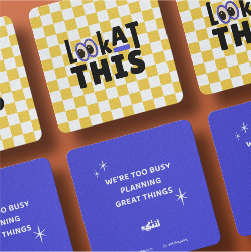 كرت مربع ( كبير )