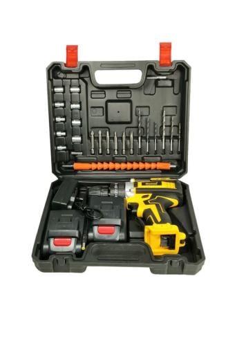 دريل شحن 21v من روكسون+حفر