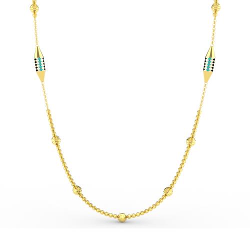 تعليقة ذهب عيار 21 موديل إيطالي