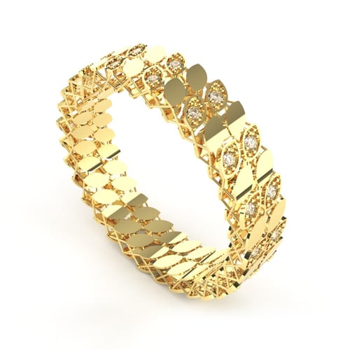 خاتم سوبر لوكس ذهب