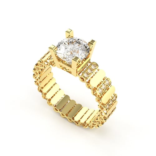 خاتم ذهب توينز للزواج