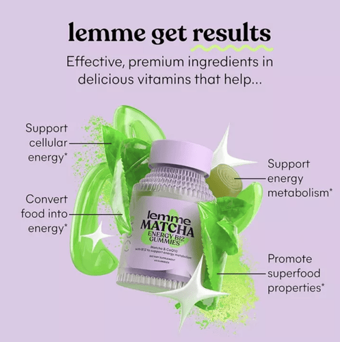 Matcha, Energy B12 Gummies