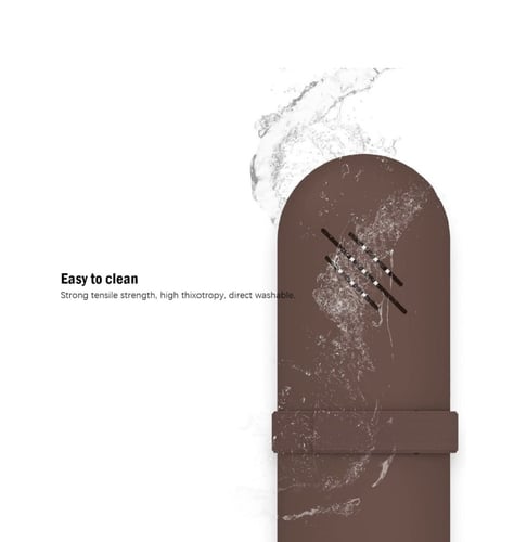 Travel Makeup Brush Holder(brown)