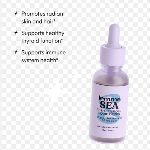 Sea, Sea Moss & D3 Liquid Drops