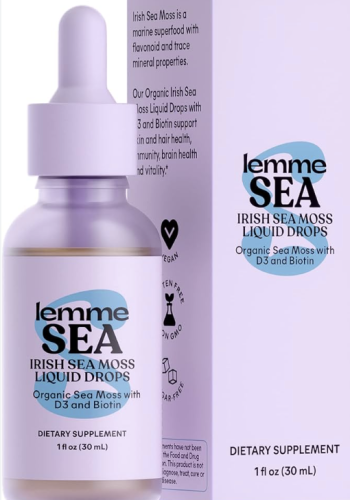 Sea, Sea Moss & D3 Liquid Drops