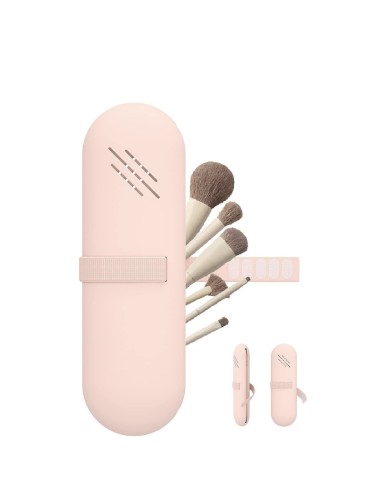 Travel Makeup Brush Holder(pink)