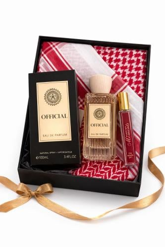 عطر اوفيشال الرجالي الفاخر + شماغ هدية | عرض خاص