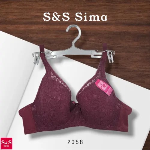 6 قطع سنتيان دانتيل نسائي ماركة S&S SIMA