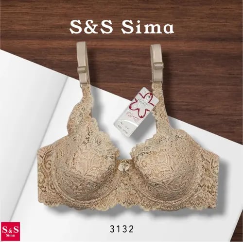 6 قطع سنتيان كاب دانتيل ماركة S&S SIMA