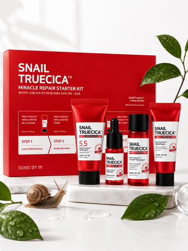 مجموعة الحلزون الأسود المعجزة Snail Truecica من SO...