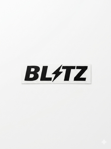 Black Bltz sticker