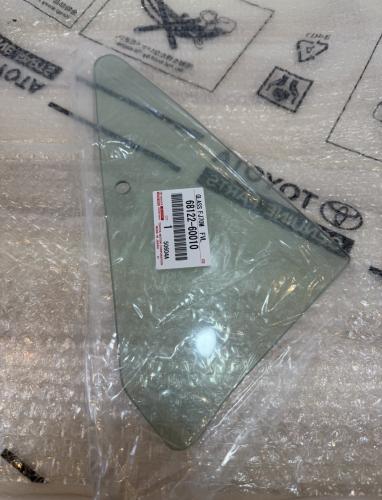 A left triangle glass for the quarter panel and th...