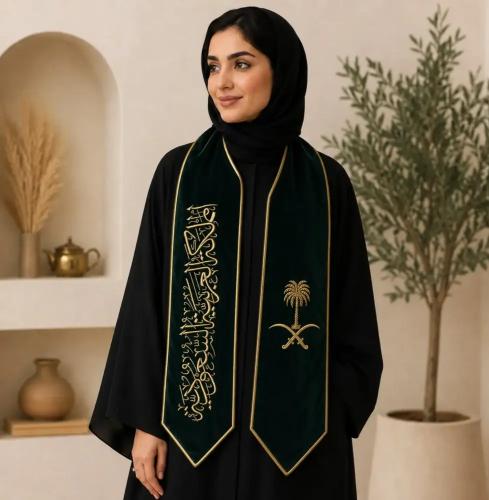 وشاح اليوم الوطني مخمل