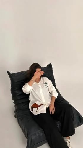 قميص اليوم الوطني تصميم تراثي