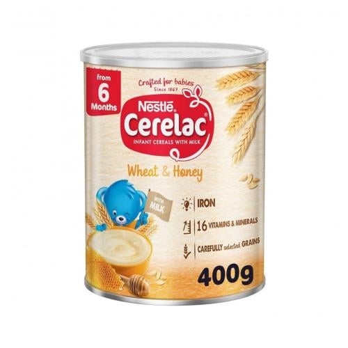 سيريلاك حبوب القمح والعسل مع الحليب 400 جم