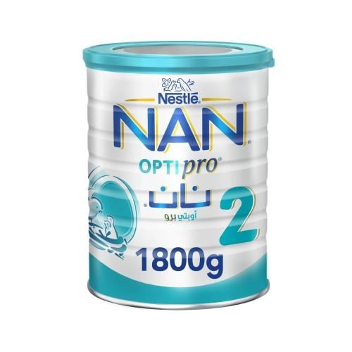 نان أوبتي برو 2 حليب أطفال من 6 إلى 12 شهر 1800 جم