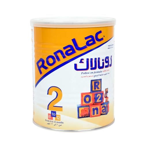رونالاك 2 حليب أطفال 1700 جم من 6 إلى 12 شهرًا