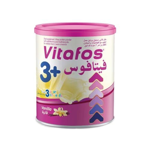 فيتافوس +3 حليب أطفال فانيليا 400 جم