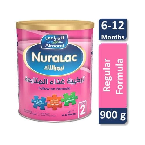نيورالاك 2 حليب أطفال 900 جم من 6 إلى 12 شهرًا