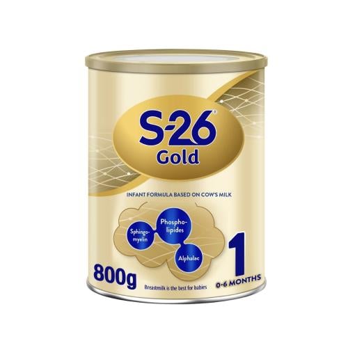 إس-26 جولد 1 حليب أطفال من الولادة حتى 6 أشهر 800...
