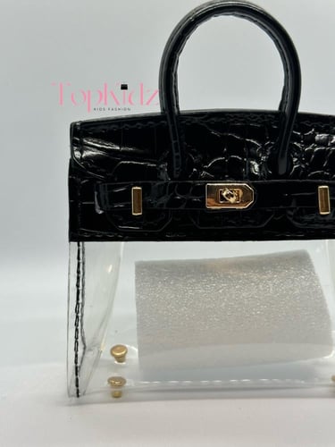 شنطة بيركن شفاف (مع سلسلة مجانية)