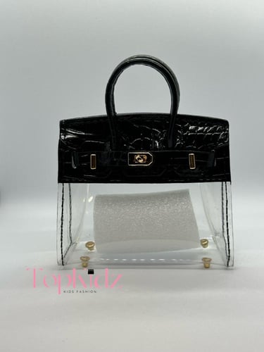 شنطة بيركن شفاف (مع سلسلة مجانية)