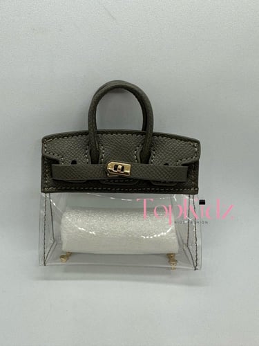 شنطة بيركن شفاف (مع سلسلة مجانية)