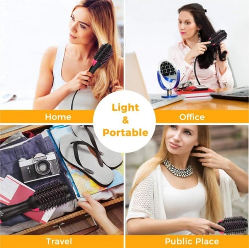فرشاة الهواء الساخن لتصفيف الشعر 2 في 1
