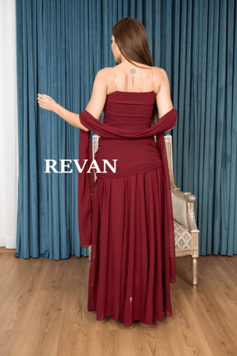 فستان سهره بقصة حورية ناعمة