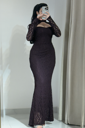 فستان عيد طويل بقصة ميرميد أنثوية من ريڤــان