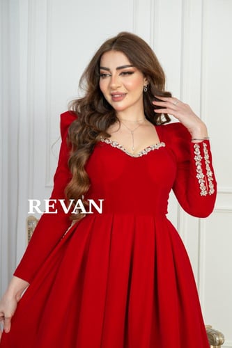 فستان سهره جوخ ملكي