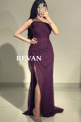 فستان سهرة أريج البستان