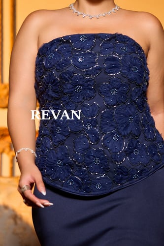 فستان سهرة تاج الرياض