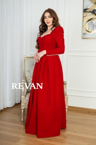 فستان سهره جوخ ملكي