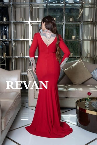 فستان سهرة قصة الحورية