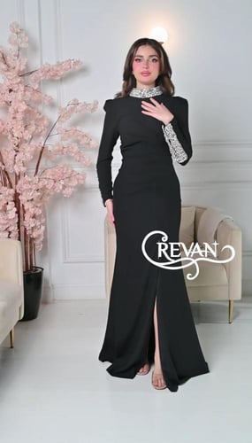 فستان سهرة قصة الحورية