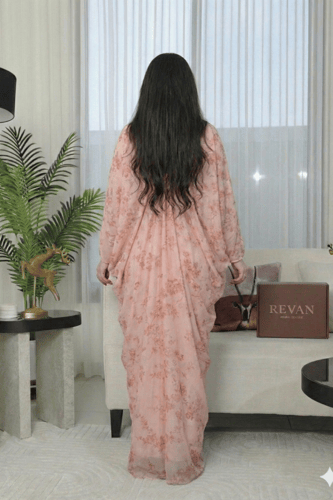 جلابية رمضانية بنقشة ناعمة من ريڤــان